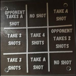 Custom made shot glass funny